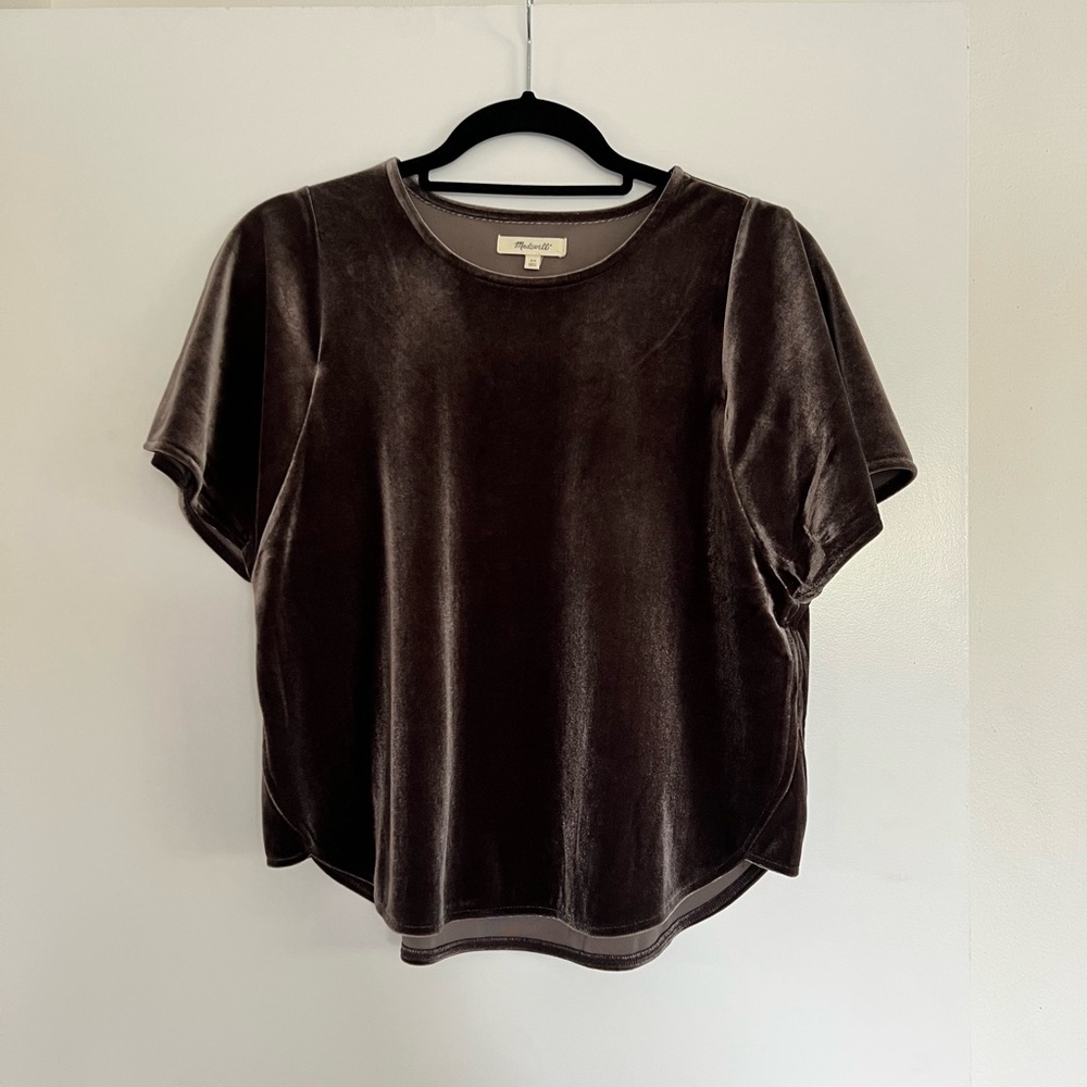 Velvet Madewell Crop Top